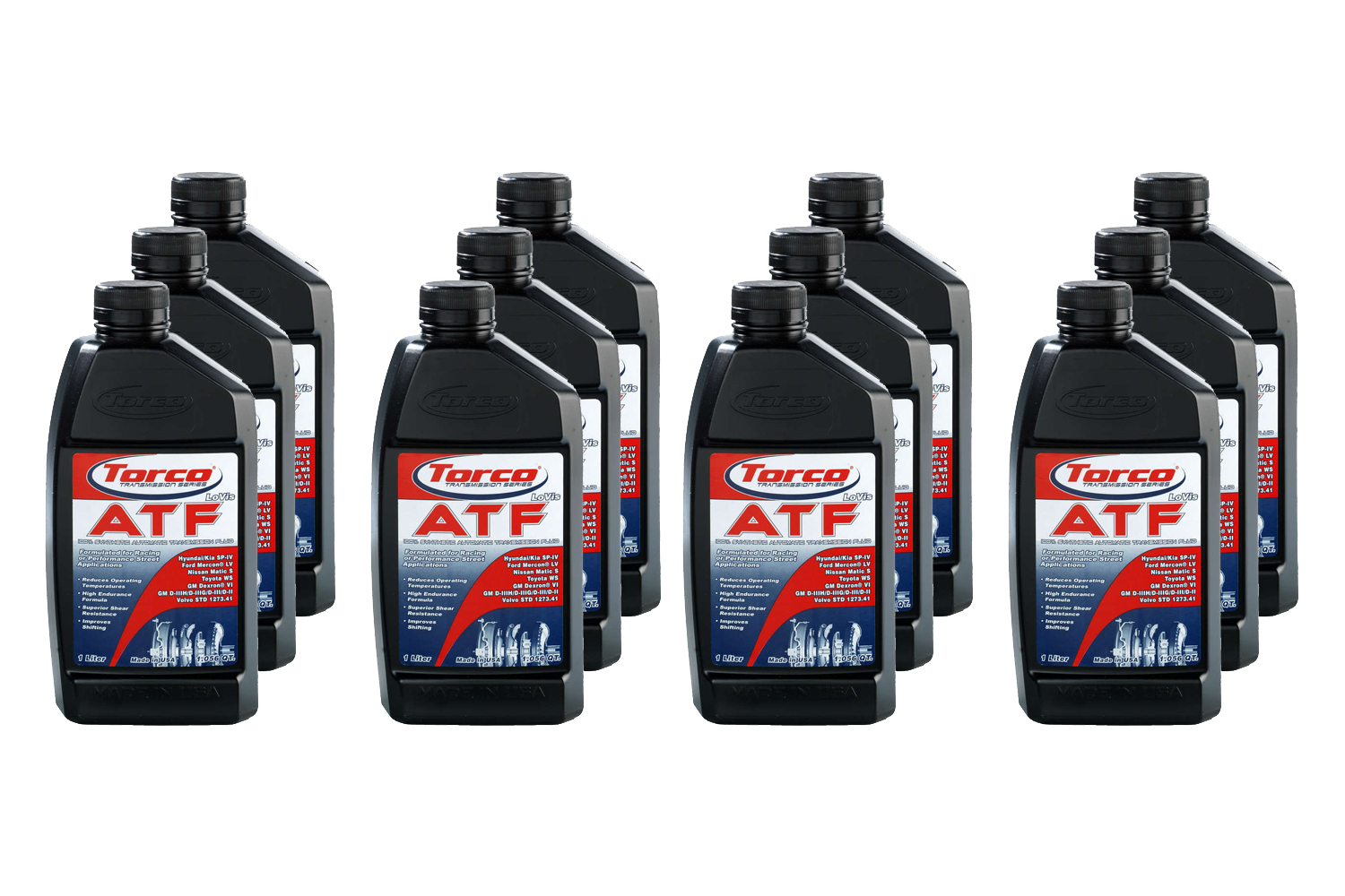 Torco Oil, LoVis ATF Transmission Fluid Case 12x1-Liter