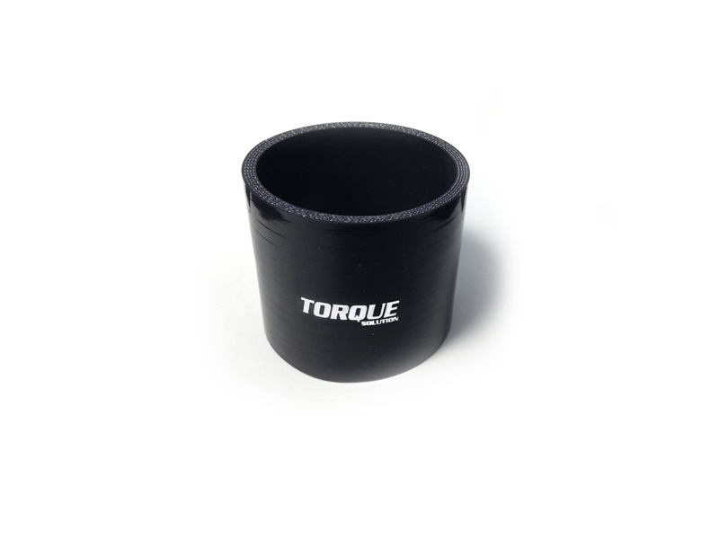 Torque Solution Straight Silicone Coupler: 2.25" Black Universal