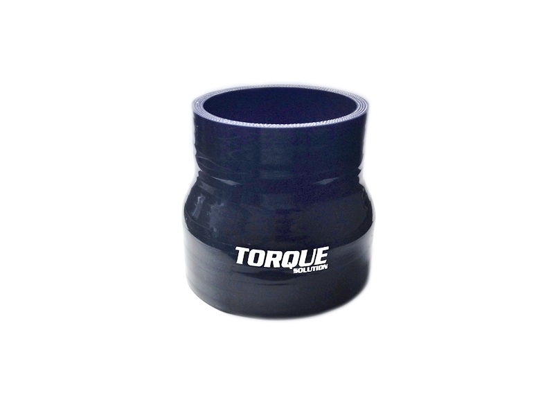 Torque Solution Transition Silicone Coupler: 3" to 3.5" Black Universal