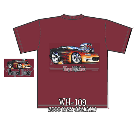 Chevrolet Z28 Camaro T-Shirt Medium -WH-109