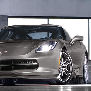 2014+ Corvette Stingray GM OEM Hood Louver, Gray Color