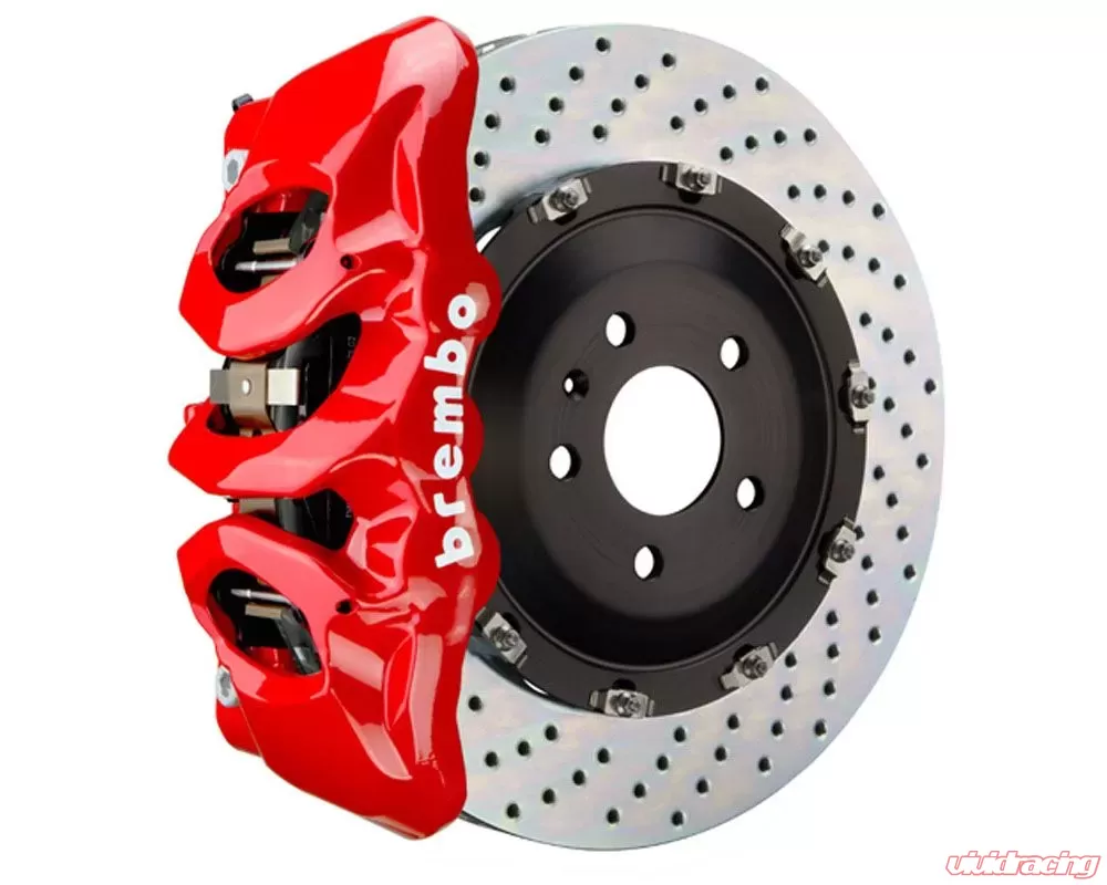 Brembo GT Rear Big Brake Kit 380x34 2-Piece 6-Piston Slotted Rotors Chevrolet Corvette C8, C8 Z51 2020-2024