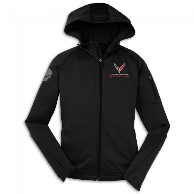 C8 Corvette Women's Corvette Racing Tech Fleece Full-Zip