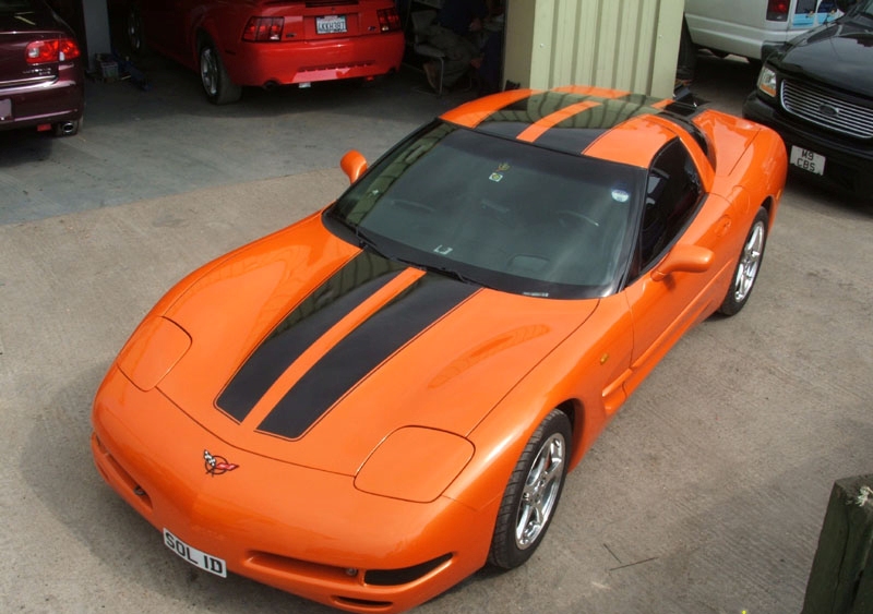 C5 Corvette, CE1 Stripe, Single Color Stripes Kit