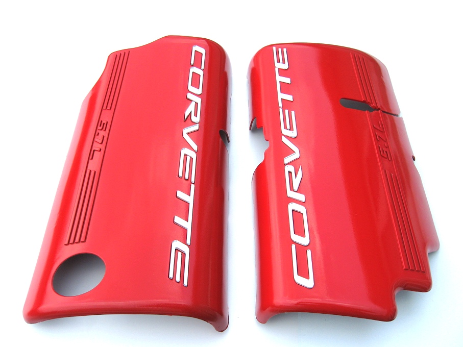 C5 Custom Painted Fuel Rail Covers - LS1/LS6 - Car SHOW Quality