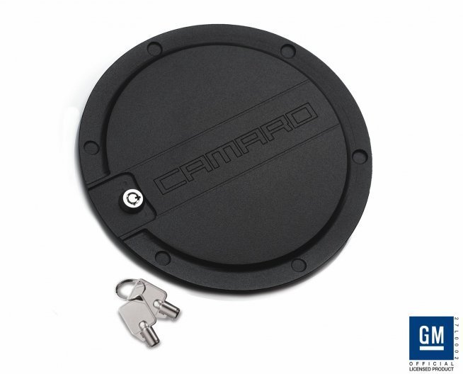 Camaro 2010-2014 Black Locking Fuel Door