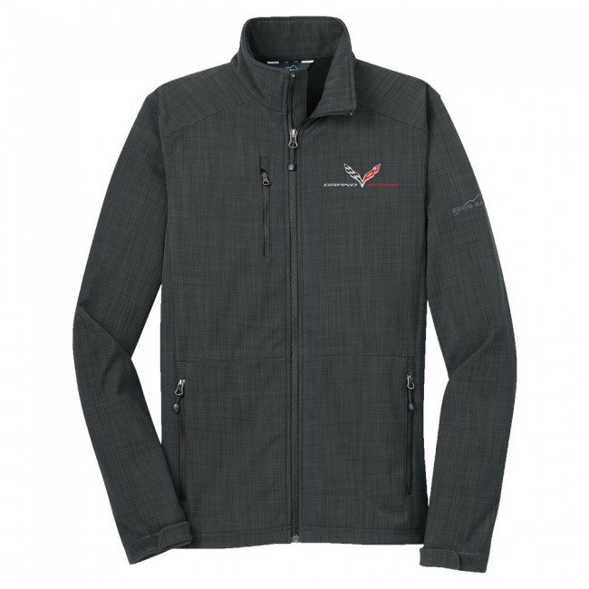 Corvette C7 Grand Sport Logo Eddie Bauer® Grand Sport Soft Shell - Gray