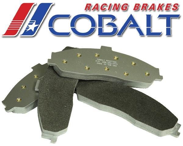 Cobalt Racing C8 Z51 Corvette Brake Pads, Various Combinations