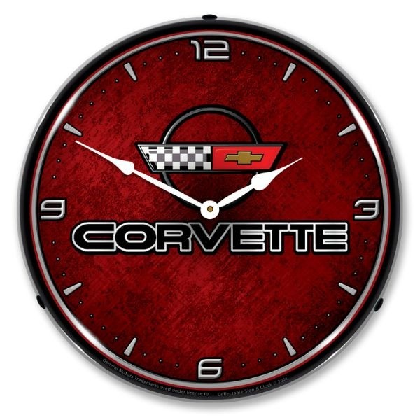 Corvette C4 LED Backlit Clock