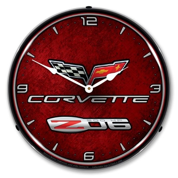 C6 Corvette Z06
LED Backlit Clock