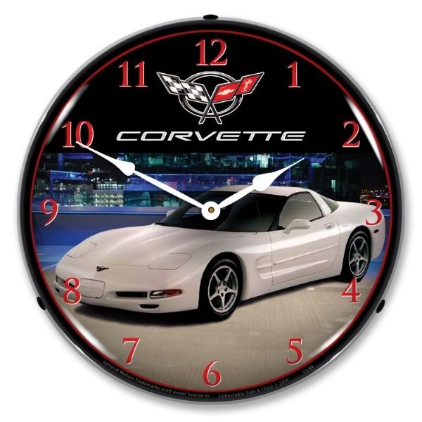 Corvette C5 LED Backlit Clock
10 Color Options