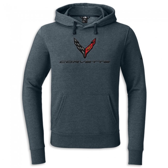 C8 Corvette The North Face Hoodie, Urban Navy Heather