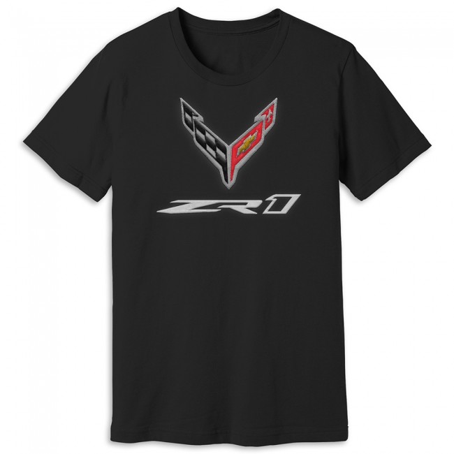 C8 Corvette  ZR1 Salute Tee, Black