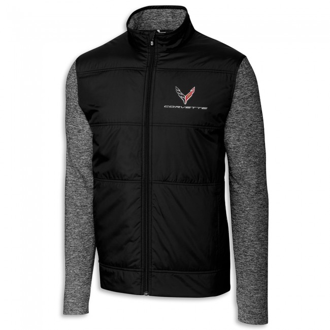 C8 Corvette  Cutter & Buck Quilted Full-Zip