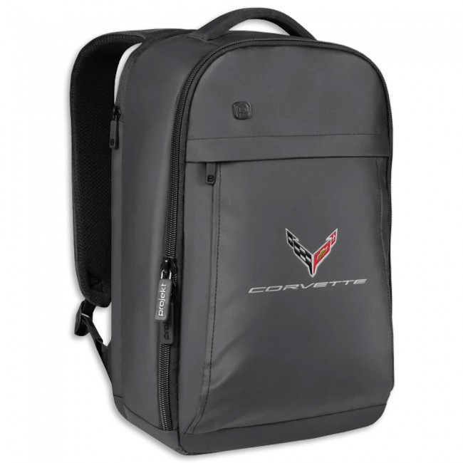 C8 Corvette Backpack, Black