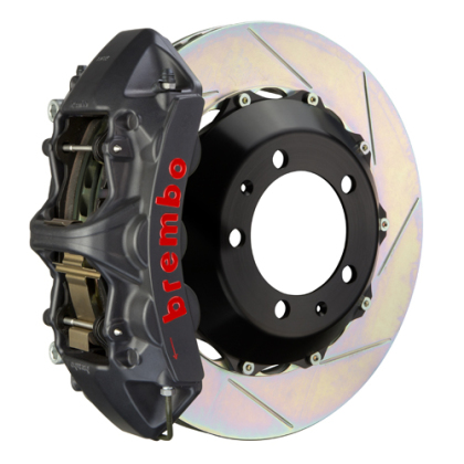 Brembo 20+ Corvette C8/C8 Z51 Front GTS BBK 6 Piston Cast 380x32 2pc Rotor Slott