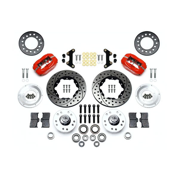 Corvette 53-62 Wilwood Front Dynalite Brake Kit w/SRP Drilled & Slotted 11" Roto