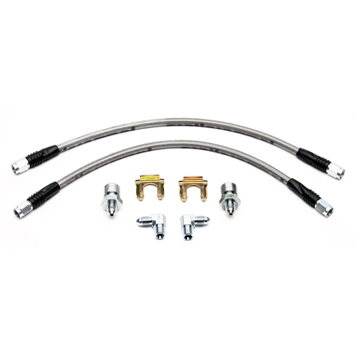 Corvette 53-62 Wilwood Stainless Front Brake Line SetWilwood