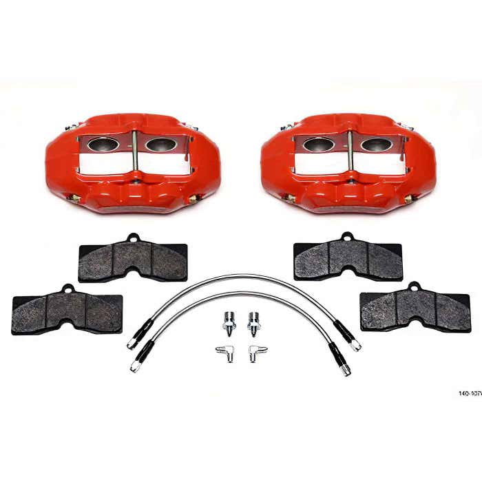 Corvette 65-82 D8-4 Wilwood Aluminum Front Brake Kit (Red)Wilwood