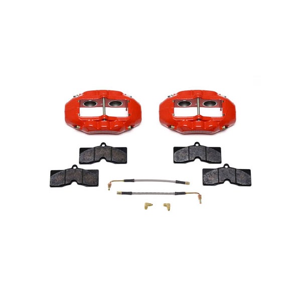 Corvette 65-82 D8-4 Wilwood Aluminum Rear Brake Kit (Red)Wilwood