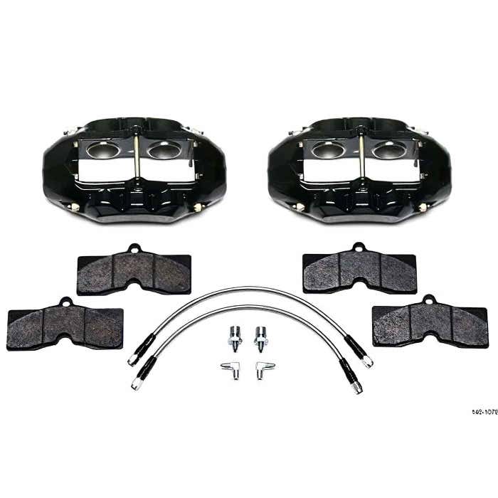 Corvette 65-82 D8-4 Wilwood Aluminum Front Brake Kit (Black)Wilwood