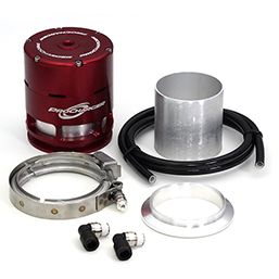 Procharger, ProRace Valve - 3" Alum. Tube - Red