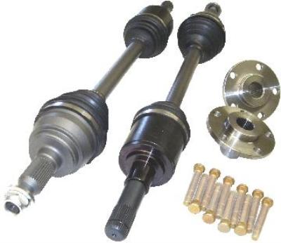 C6/C5 Corvette 2008-2013  Direct Bolt-In Level 3, 600HP Axle, Porsche Style Inner/Outer CV PAIR - clone