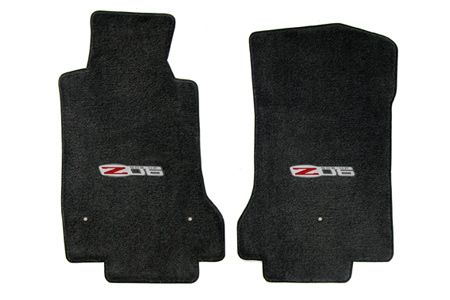 C6 Corvette 07L-13E Lloyd Velourtex Floor Mats w/Z06 505hp Emblem