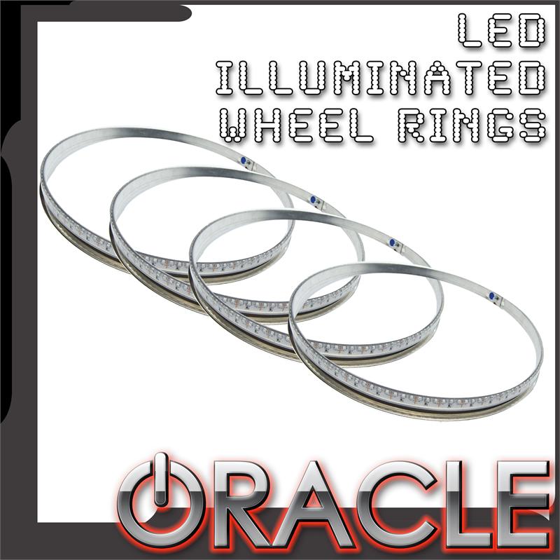 1997-2019  C5, C6, C7 Corvette, Camaro, Mustang LED ORACLE LED Illuminated Wheel Rings