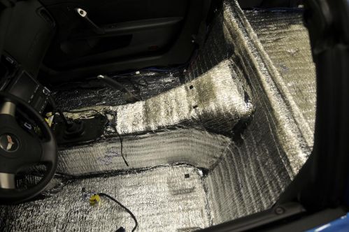 C6 Corvette Pre-Cut Sound Deadening and Heat Insulation Package