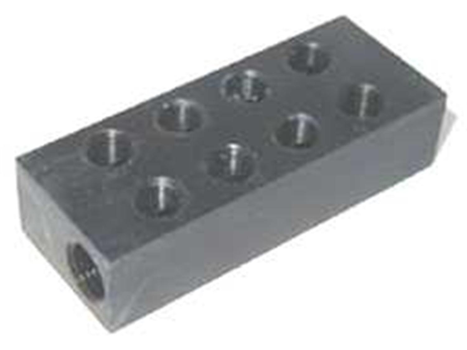 Nitrous Oxide Distribution Block, NOS Distribution Blocks, 1/8NPT DIST BLOCK 2 IN 16