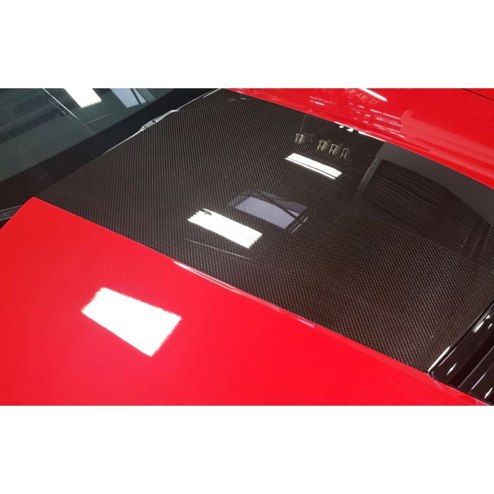 C7 Corvette, 15-19 Z06/Z07 OEM Style Carbon Fiber Stinger Hood Decal