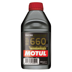 Racing Brake Fluid Motul RBF660 Corvette and Others, Factory Line, DOT 4, Synthetic, 500 ml, Each