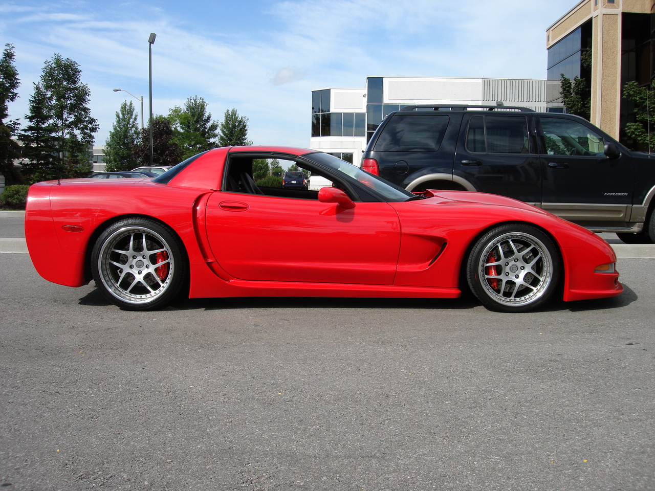 C5 Corvette Lexan Rear Replacement Z06 FRC 3/16" Window