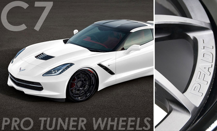 Pfadt C7 Corvette Stingray Pro Tuner Wheel Package - Aggressive