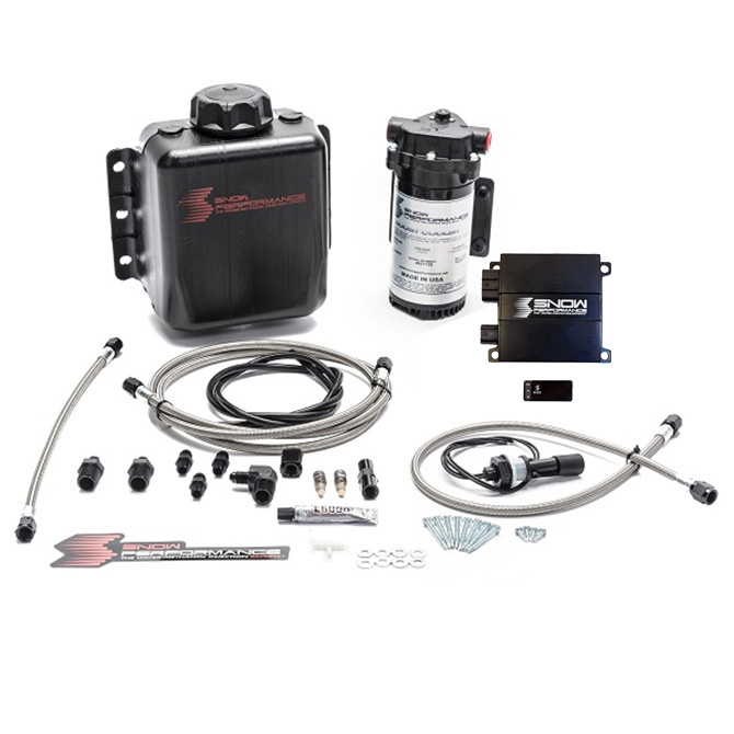 Nitrous Express, Stage 2 Boost Cooler Forced Induction Progressive Engine Mount Water-Methanol Injection SS Kit