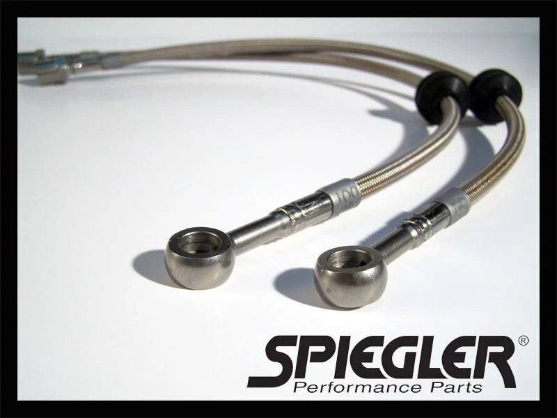 C7 Corvette, Z06, ZR1, LT1, LT4, LT5, All Models, Spiegler Front Only Stainless Steel Brake Lines