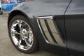 2010-2013 C6 Grand Sport Corvette, Fender Trim Plates Polished, Stainless Steel