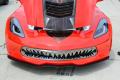 2014-2019 Chevrolet C7 Corvette Stingray, Shark Tooth Grille, American Car Craft Shark Tooth Grille Stainless (Will NOT work w/ 