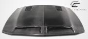 2005-2009 Ford Mustang Carbon Creations GT500 Hood - 1 Piece