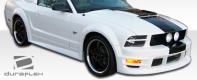 2005-2009 Ford Mustang Duraflex GT500 Wide Body Fender Flares - 4 Piece