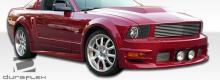 2005-2009 Ford Mustang Duraflex GT500 Wide Body Door Caps - 2 Piece