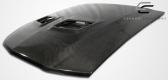 2005-2009 Ford Mustang Cobra Carbon Creations OEM Look Hood - 1 Piece