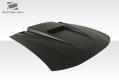 1999-2004 Ford Mustang Duraflex Spyder 3 Hood - 1 Piece