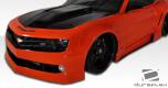 2010-2013 Chevrolet Camaro Duraflex Circuit Wide Body Front Bumper Cover - 1 Pie