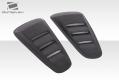 2010-2014 Ford Mustang Duraflex Circuit Window Scoop Louvers - 2 Piece