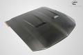 2005-2009 Ford Mustang Carbon Creations DriTech CVX Hood - 1 Piece