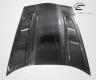 2005-2013 Chevrolet Corvette C6 Carbon Creations DriTech H-Design Hood - 1 Piece