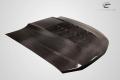 2010-2012 Ford Mustang Carbon Creations GT500 V2 Hood - 1 piece