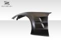 2005-2013 Chevrolet Corvette C6 Duraflex ZR2 Front Fenders - 2 Piece